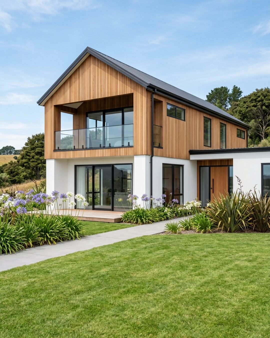 Modern home used in Lea campaign mockup