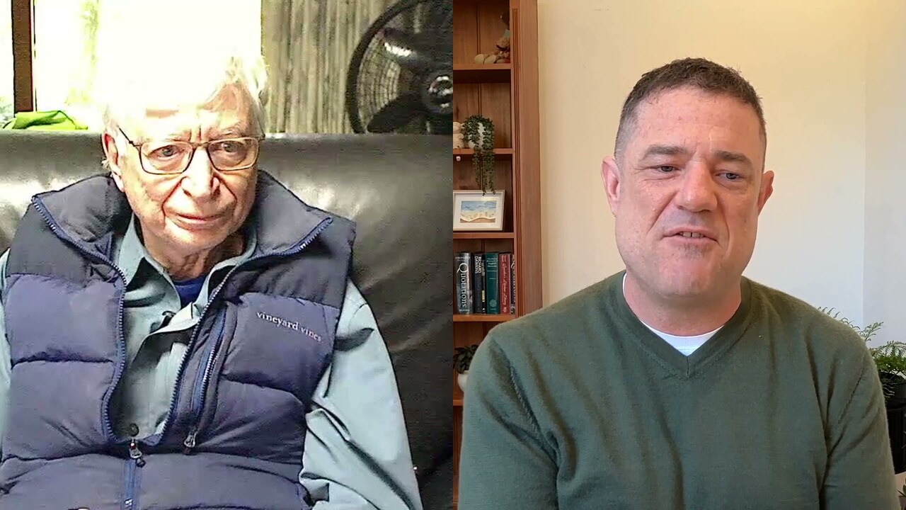 Dr Michael Holick and Craig Stewart in conversation