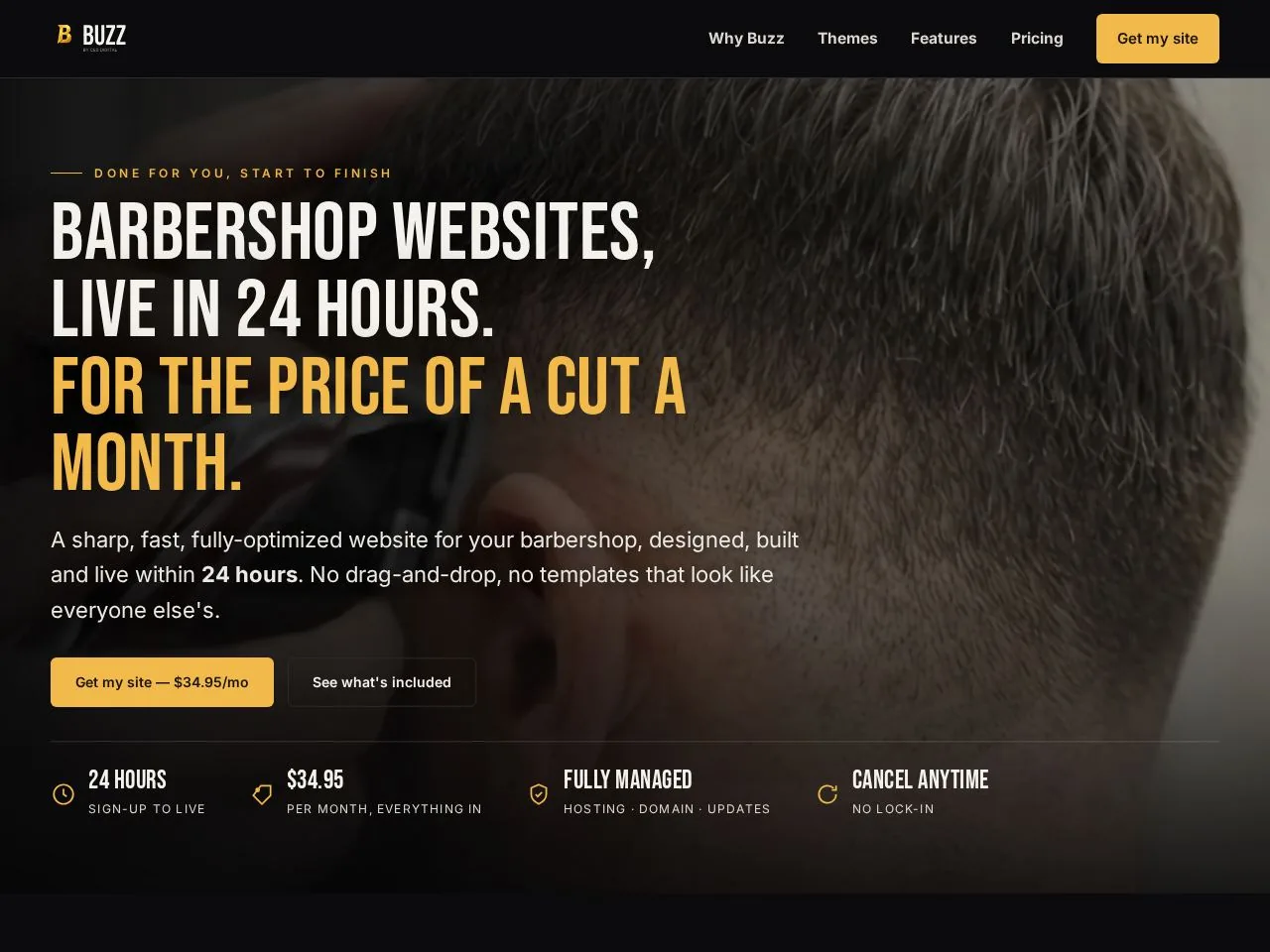 Buzz barbershop platform