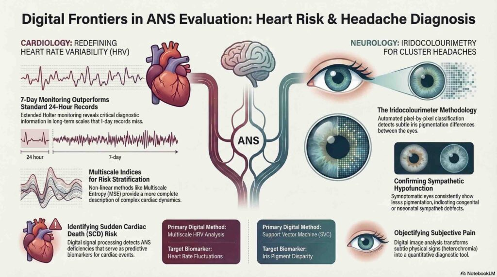 Digital Processing for Autonomic Nervous System Evaluation Infographic